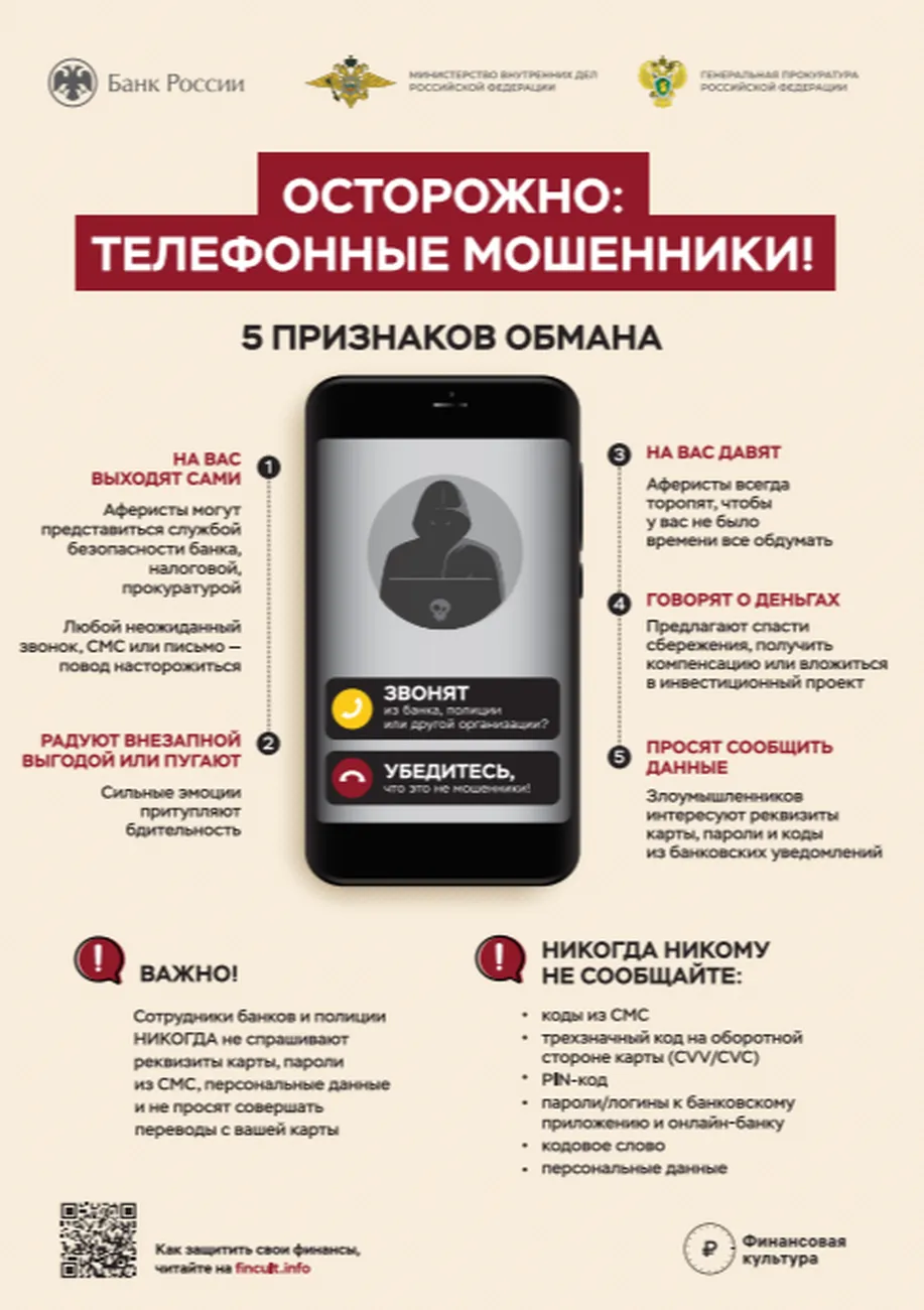 телефон мошенники